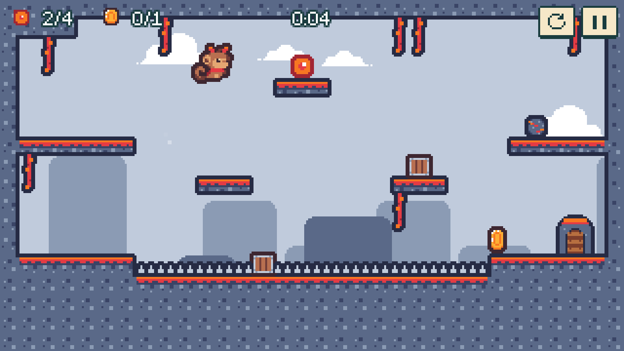 Snack Monkey: the Lava Caves