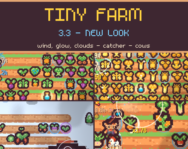 Tiny Farm - Every day on your farm lasts five seconds. Make them count.
