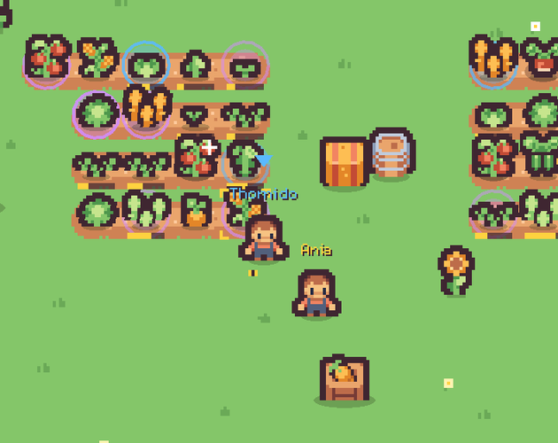 Tiny Village Online - One village, one field, many farmers. Grow it together.